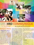 HRD Communique Jun–Aug 2011